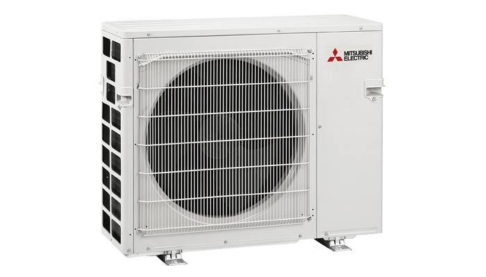 Mitsubishi Electric Hyper Heating multisplitt utedel