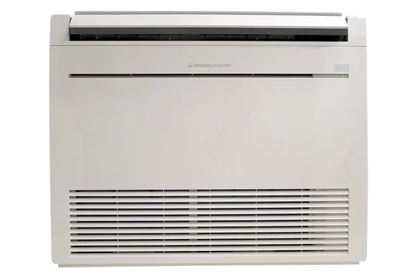 Mitsubishi Electric Furo gulvmodell med åpne luftspjeld