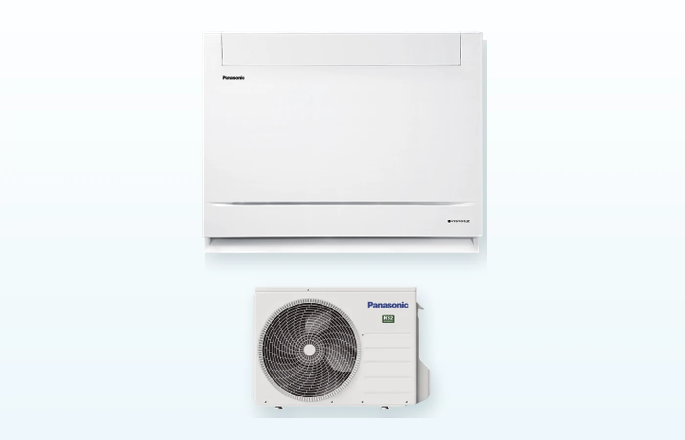 Panasonic gulvmodell innedel