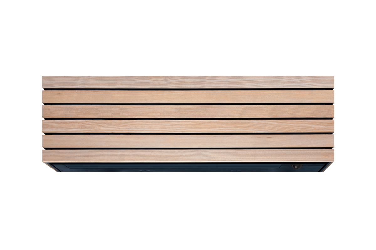 Toshiba Daiseikai 10 Ask innedel med front i tre og utedel