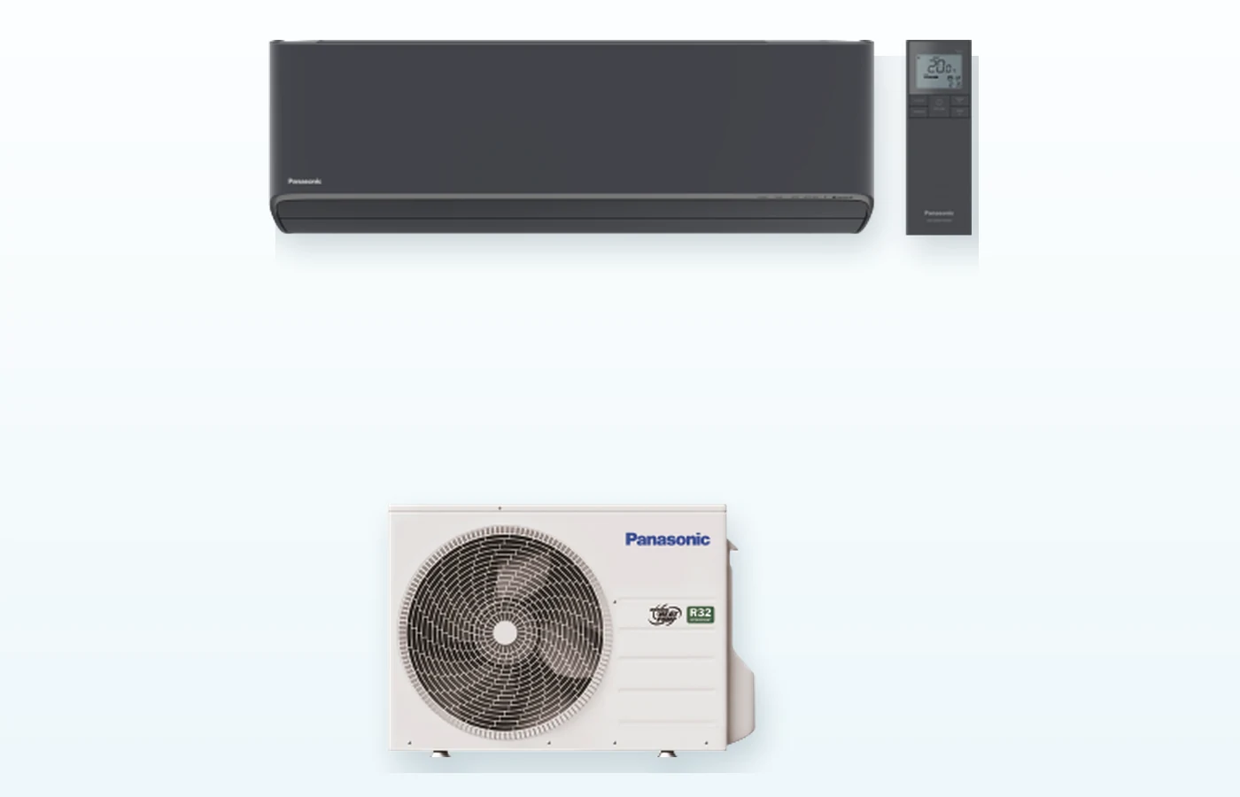 Panasonic HZ25ZKE-H grafittgrå innedel